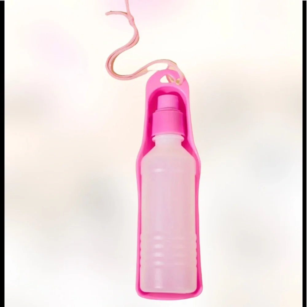 {NWT} Pet Travel Water Bottle Small Dog Pink 8oz